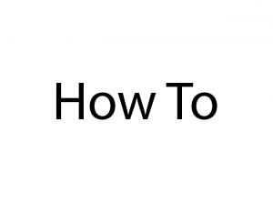 How To